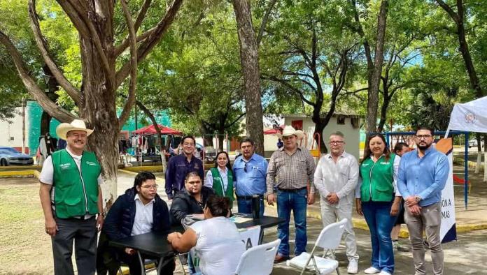 Zaragoza recibe brigada "Mejora Coahuila" con servicios gratuitos para la comunidad