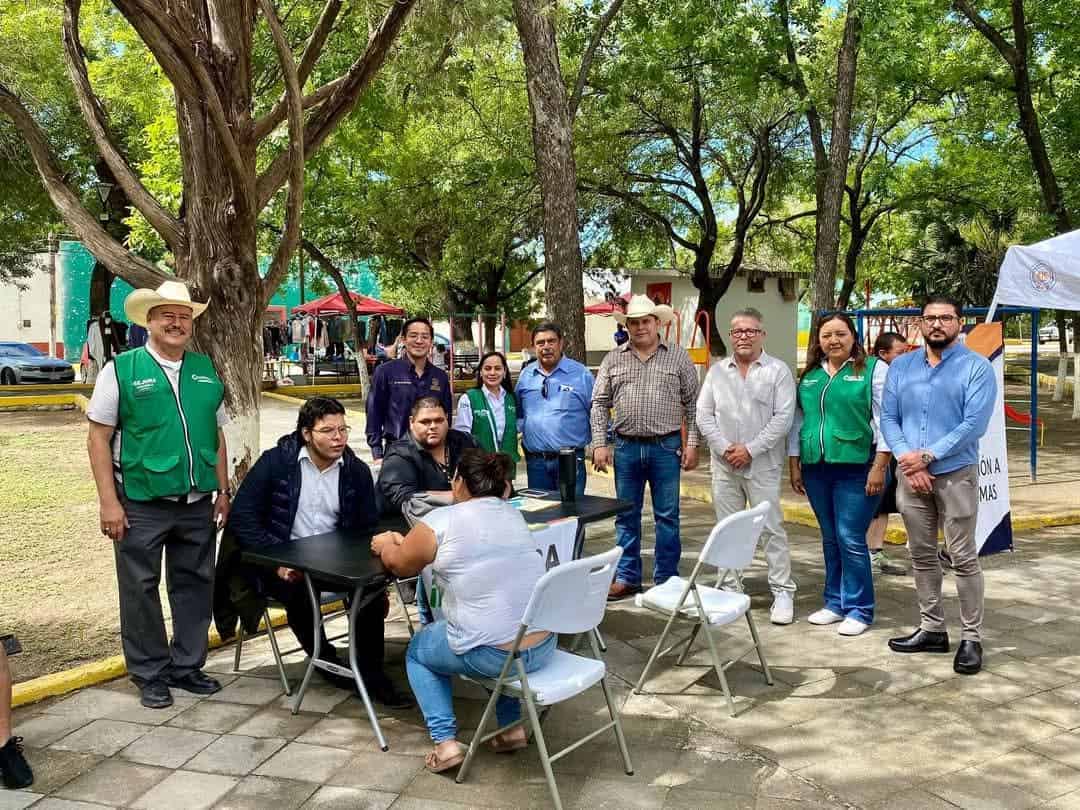 Zaragoza recibe brigada "Mejora Coahuila" con servicios gratuitos para la comunidad