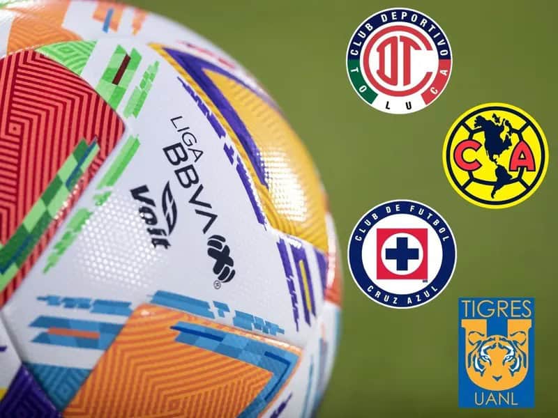 Semifinales Liga MX: América-Cruz Azul y Toluca-Tigres