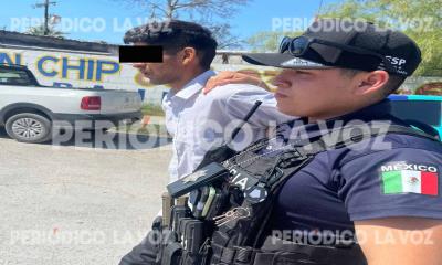 Lo ´cachan´ desmantelando vivienda en Las Flores