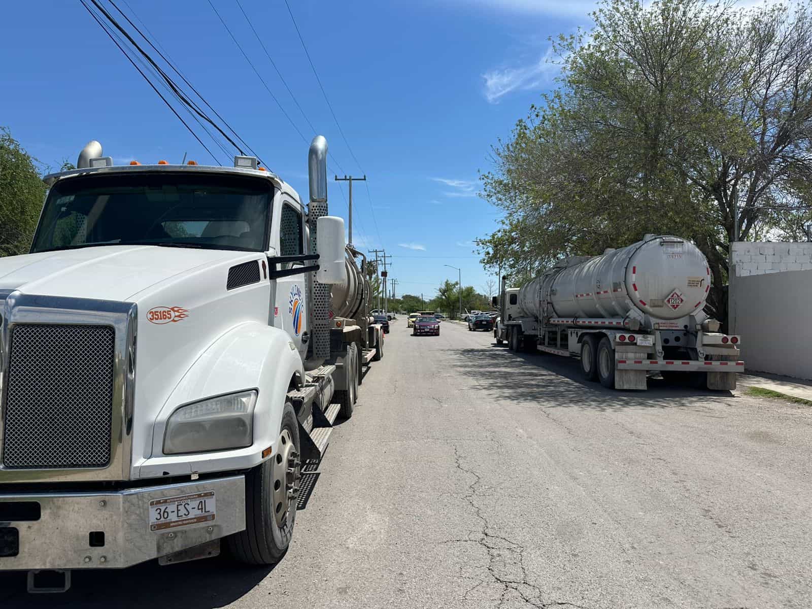 Cae cargamento ilegal de combustible en Piedras Negras; aseguran dos pipas