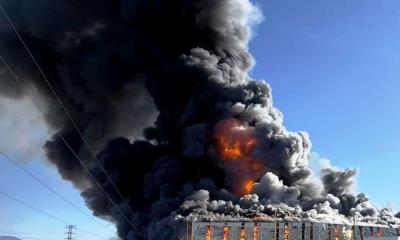 Investigan incendio en Daimay 5