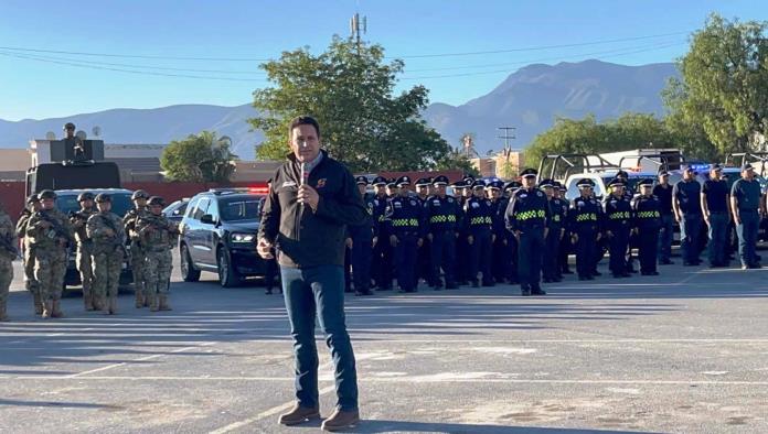 Es ejemplo nacional Saltillo en Seguridad