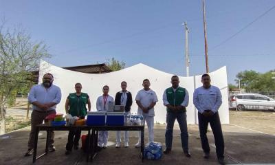 Llevan vacunación y fumigación a escuelas rurales por orden del gobernador