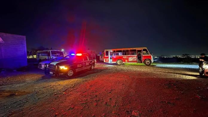 Muere hombre de un infarto a bordo de transporte público en Saltillo
