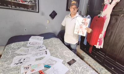 Jorge Sánchez Reyes: el dibujante de Monclova que perdió su brazo y lucha por justicia