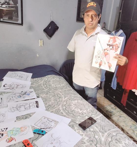Jorge Sánchez Reyes: el dibujante de Monclova que perdió su brazo y lucha por justicia