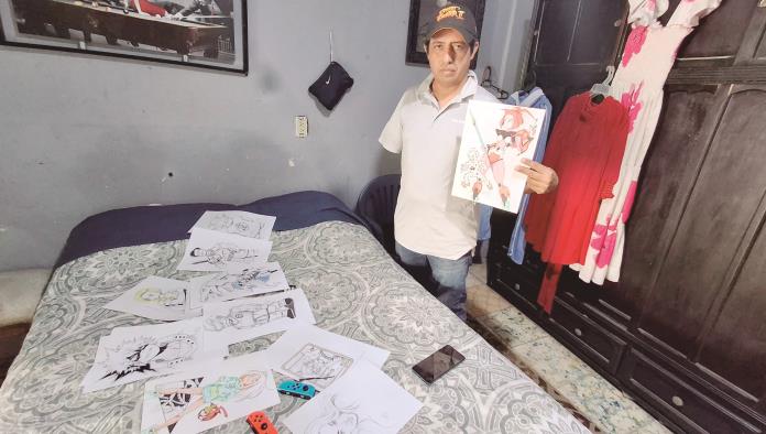 Jorge Sánchez Reyes: el dibujante de Monclova que perdió su brazo y lucha por justicia