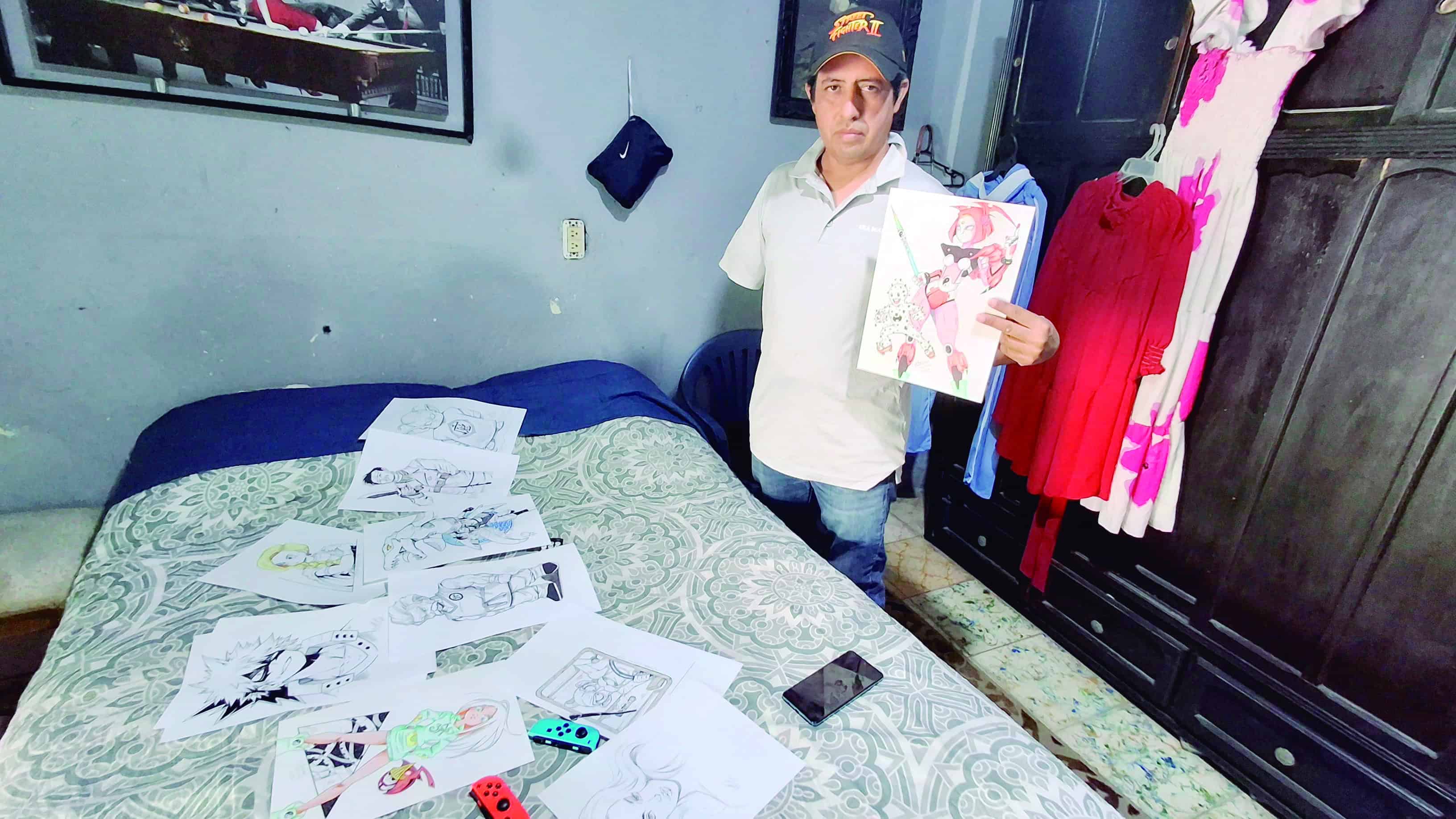 Jorge Sánchez Reyes: el dibujante de Monclova que perdió su brazo y lucha por justicia
