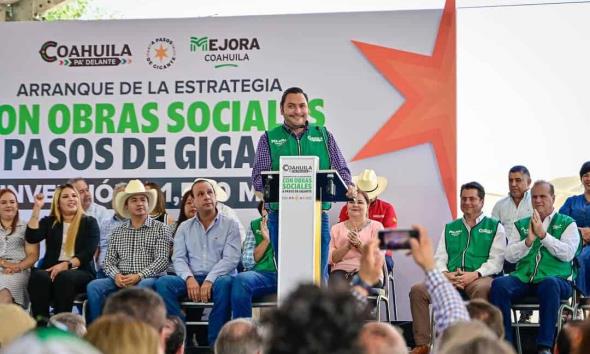 Recibirá Monclova 100 mdp para obras sociales