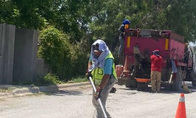 Protegen del calor a personal de campo