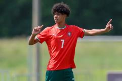 Así fue el debut de Cristiano Jr. con la Selección de Portugal