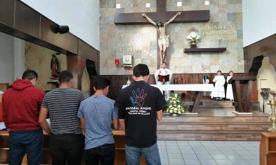 Elevan oración por la salud del Padre Felipe