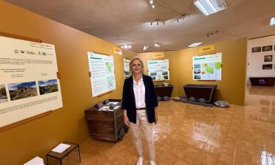 Proyectan los 28 Geositios de Múzquiz en Casa de la Cultura