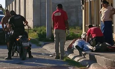 Terminan heridos dos estudiantes en choque