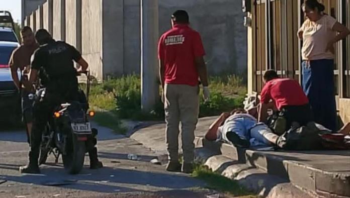 Terminan heridos dos estudiantes en choque