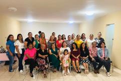 Celebran a mamás altruistas del grupo Restaurando Amor en Nava