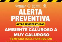 Emiten alerta por altas temperaturas de hasta 44°C en la región de los Cinco Manantiales