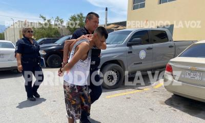 Joven detenido con droga tras escandalizar desde el techo en la colonia Elsa Hernández
