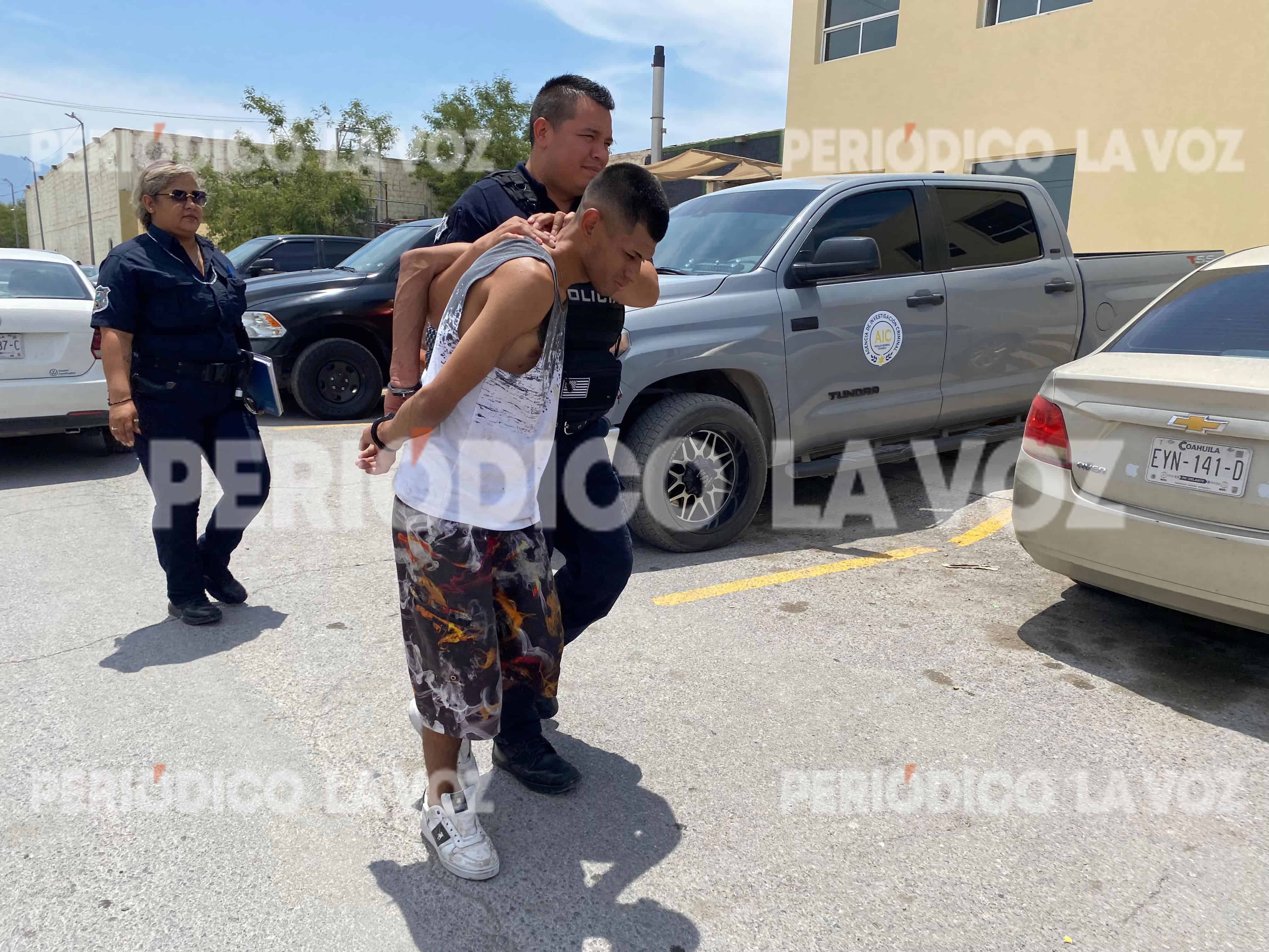 La Policía consignó a Alberto al Ministerio Público.