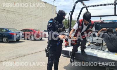 Detienen a hombre por escandalizar en la vía pública en la colonia Hipódromo de Monclova