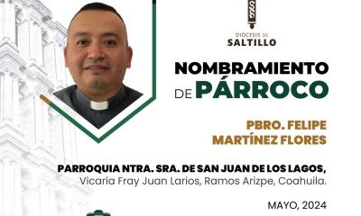 Reportan delicado al Sacerdote Felipe