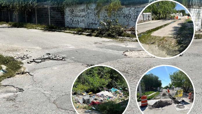 La voz en tu colonia: Viven entre tierra y sin esperaza por baches y aguas negras
