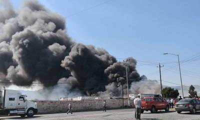 Controlan incendio en Saltillo: participan bomberos, Protección Civil y Ejército