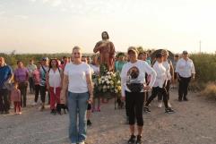 Peregrinación en honor a San Isidro Labrador une a comunidad de Múzquiz en plena sequía