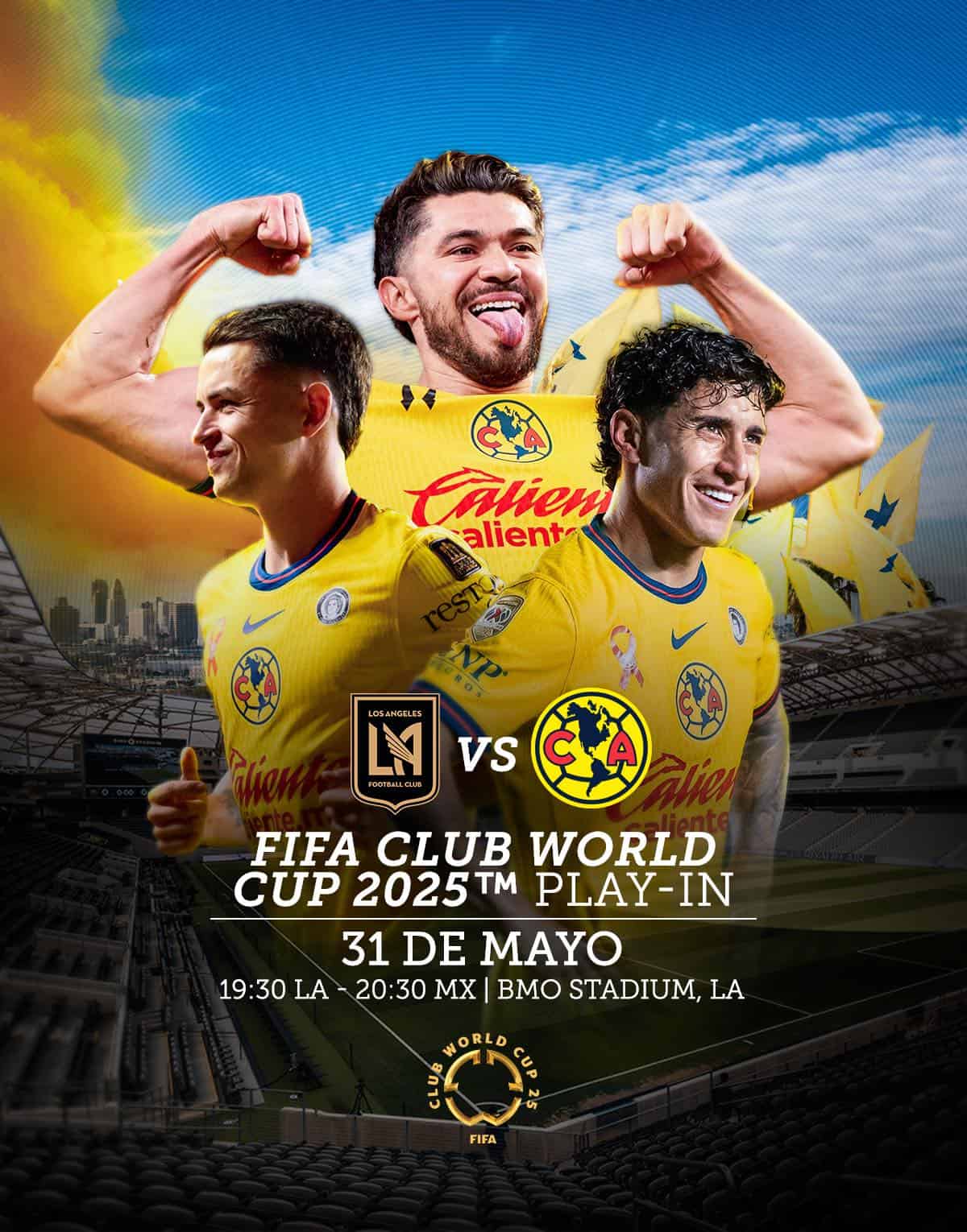 OFICIAL: América y LAFC definirán el último pase al Mundial de Clubes en Los Ángeles