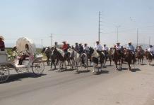 Cabalgata y fiesta en Ejido La Cruz celebran 89 años de historia y comunidad