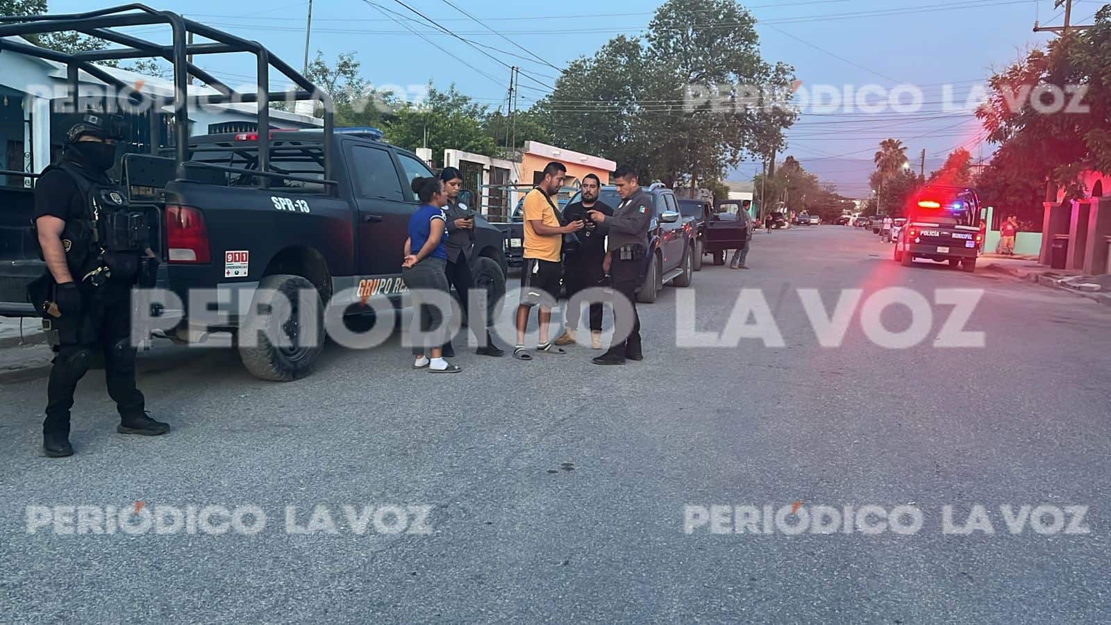 La movilización se registró por parte de las fuerzas de seguridad en la colonia Independencia.