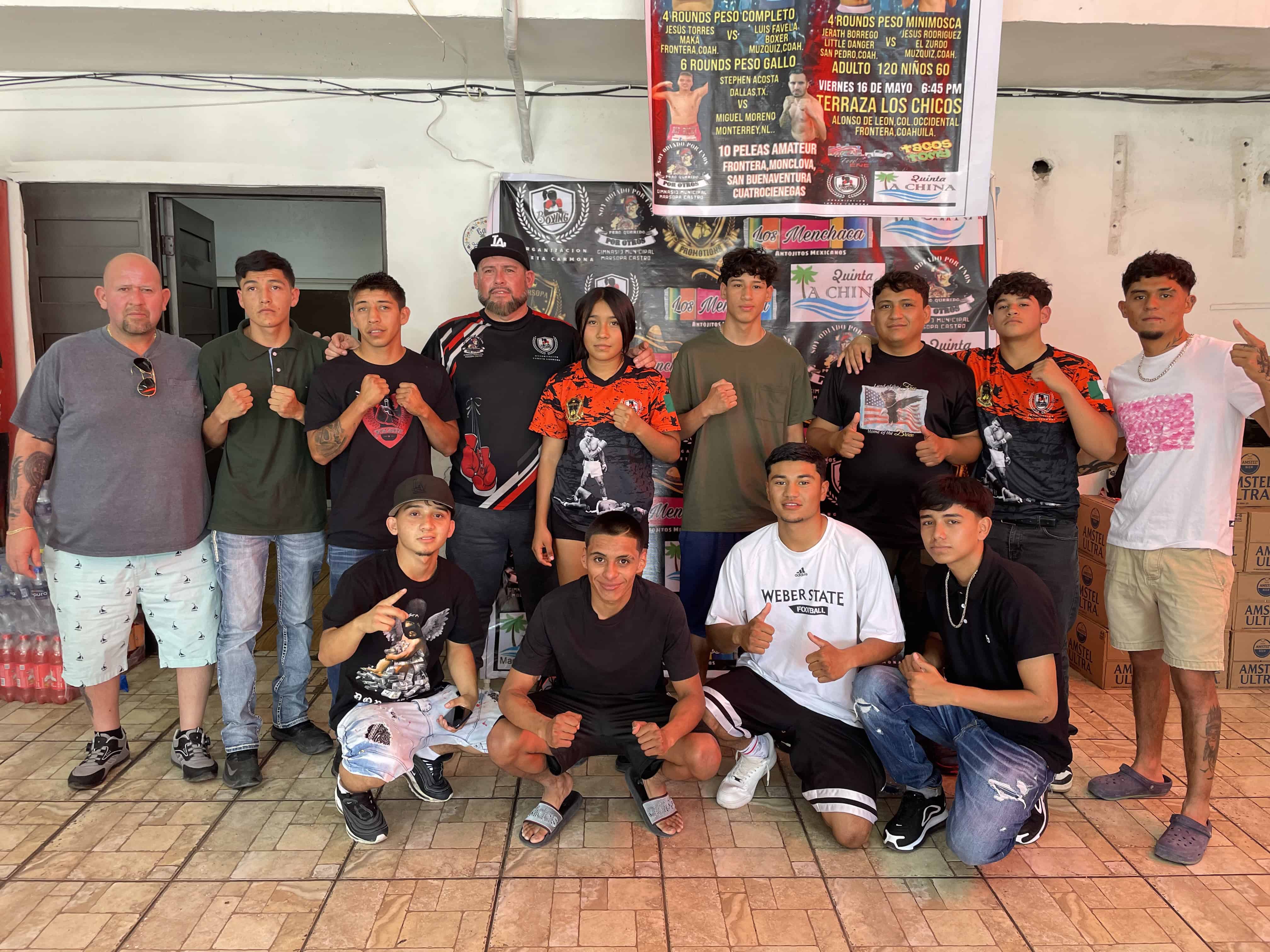 Hoy habrá función de box profesional en Frontera con 8 combates y grandes invitados