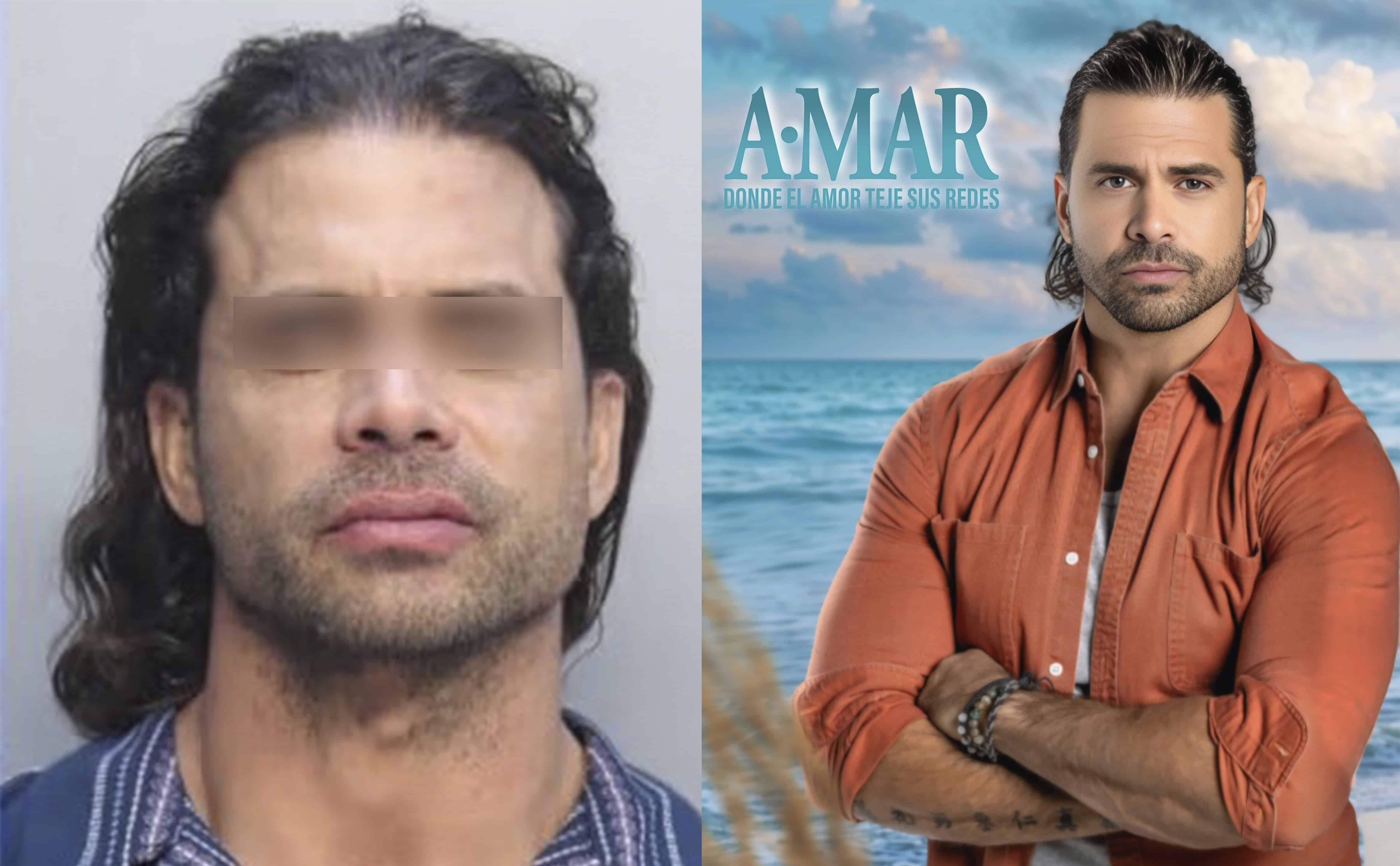 Actor de Televisa, Pedro Moreno, es arrestado en Florida por presunto robo y violencia