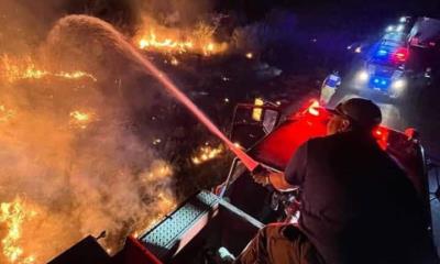 Incendio en Carretera 57 Alarma a Autoridades en Allende