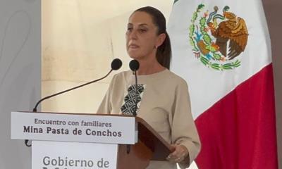 Claudia Sheinbaum reafirma compromiso con rescate de mineros en Pasta de Conchos