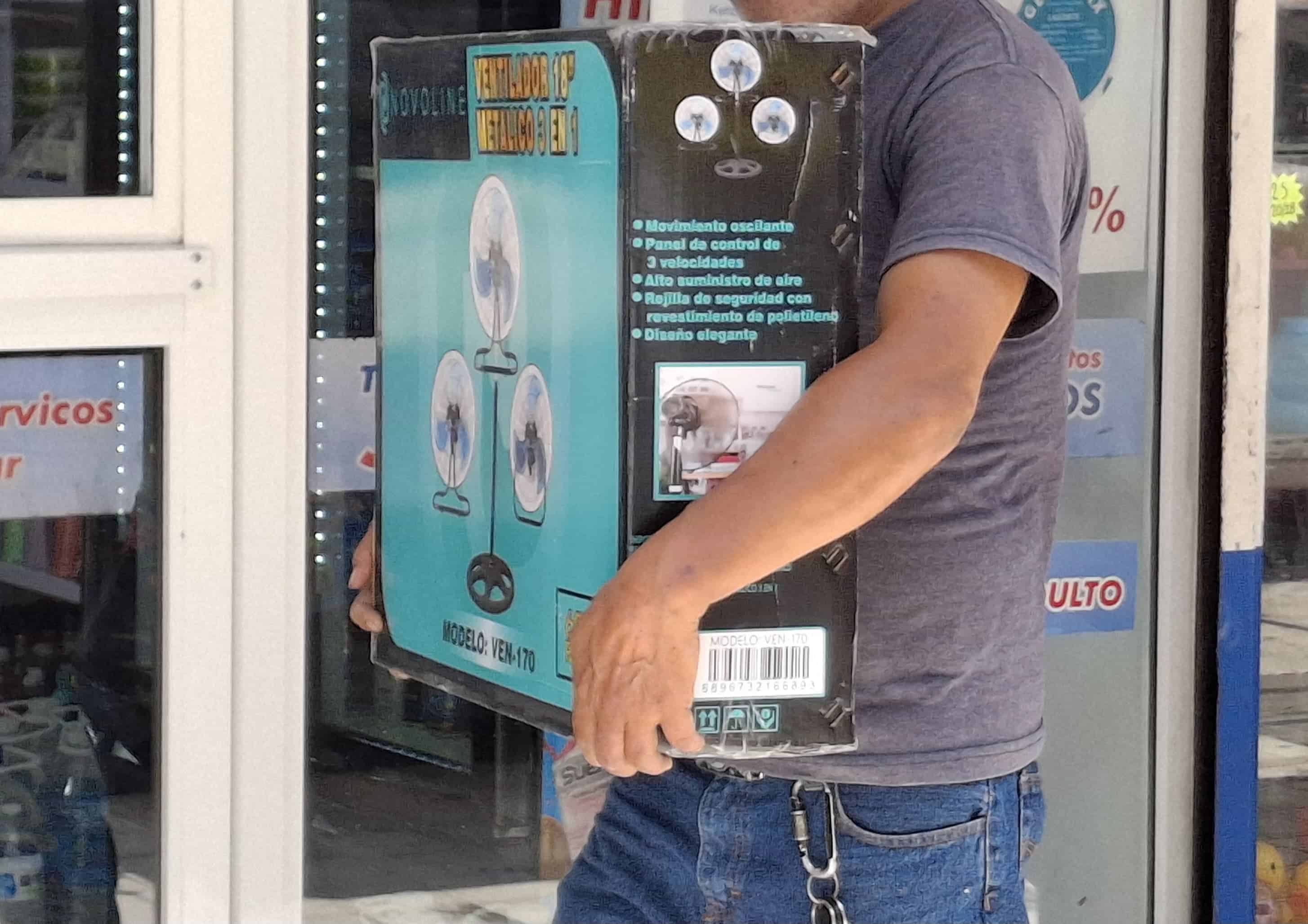 Ola de calor en Coahuila dispara ventas de ventiladores y aires acondicionados