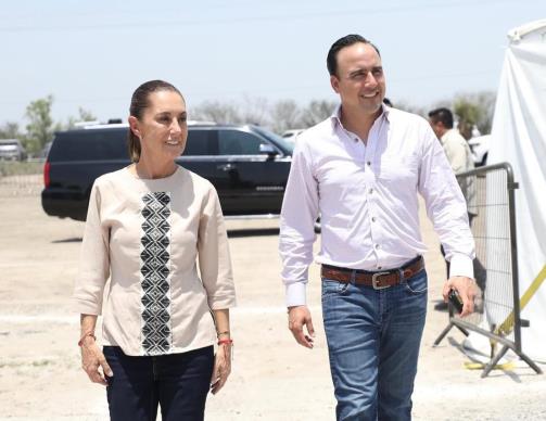 Manolo y Sheinbaum se comprometen a reactivar AHMSA y economía en Coahuila
