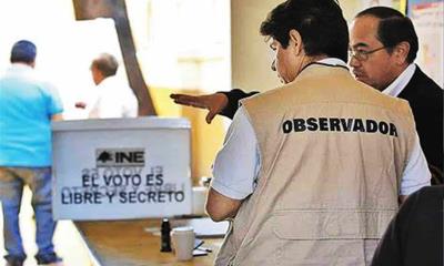 Acredita INE a observadores