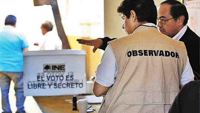 Acredita INE a observadores
