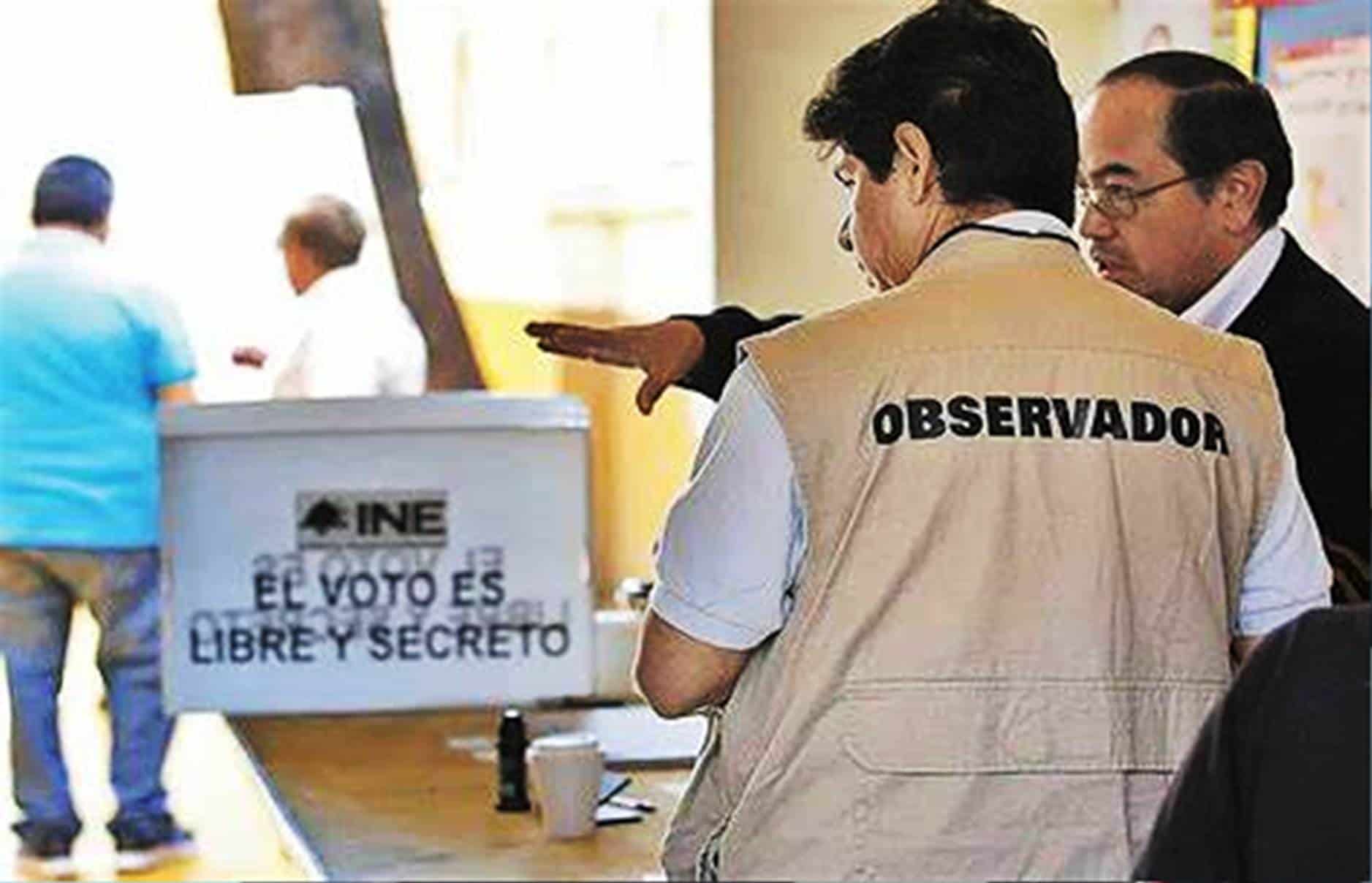 Acredita INE a observadores Acredita INE a observadores