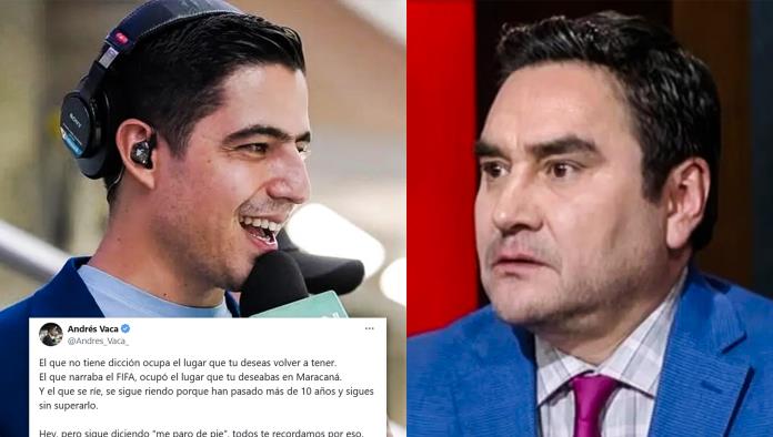 HAY TIRO: Andrés Vaca y Jorge Pietrasanta encienden las redes con acalorada disputa