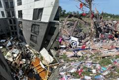 Tornados dejan al menos 21 muertos y devastación en Kentucky y Misuri