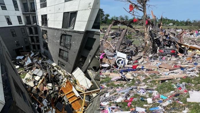 Tornados dejan al menos 21 muertos y devastación en Kentucky y Misuri