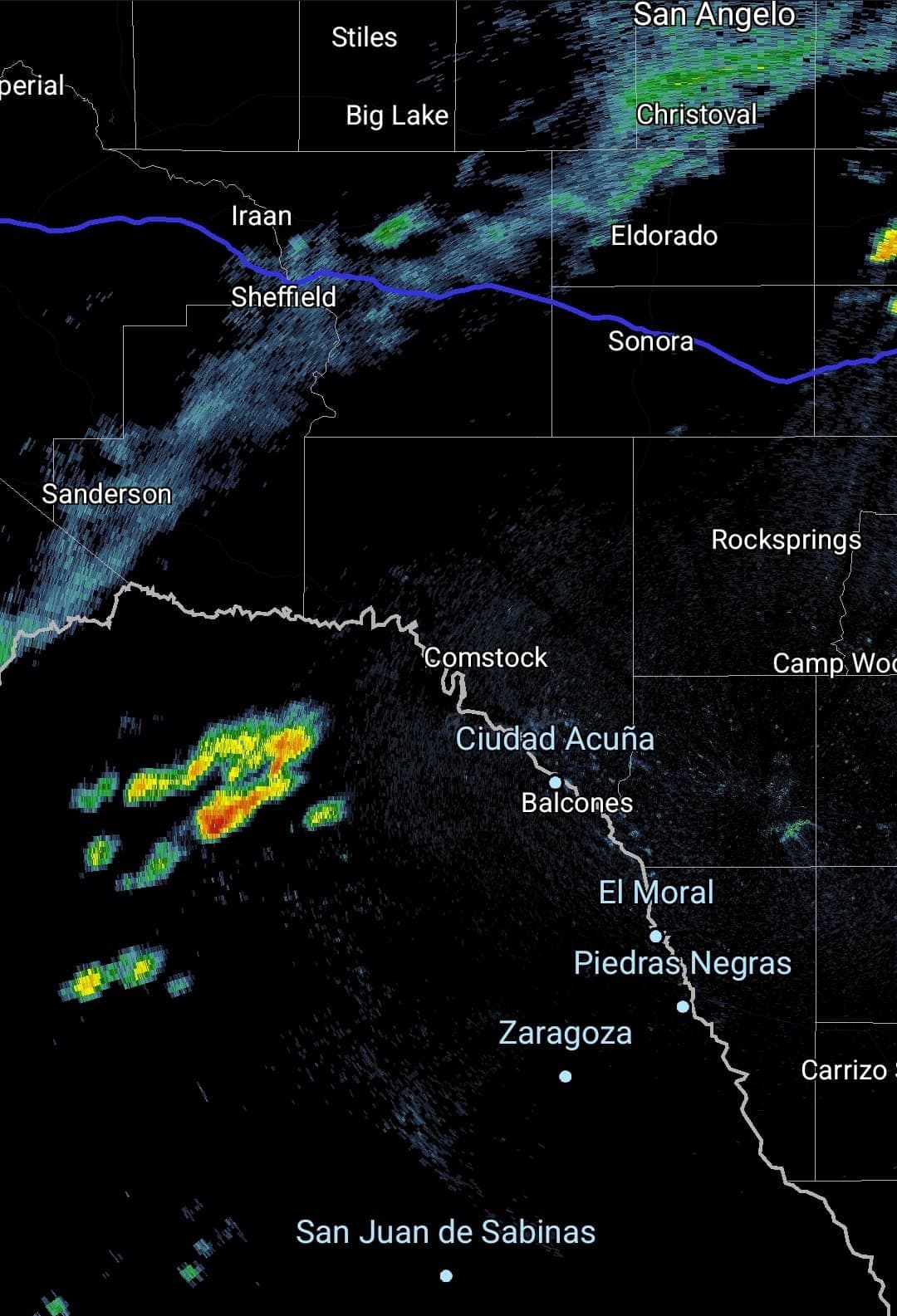 Se activa vigilancia por tormentas en Acuña
