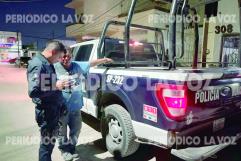 Hombre alcoholizado se extravía y presenta herida en la cabeza