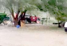 Daños leves tras fuerte tormenta eléctrica y granizada en Múzquiz; Protección Civil alerta