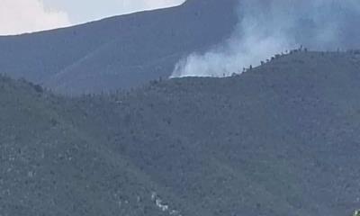 Incendio forestal en la Serranía de Múzquiz moviliza a brigadistas de Protección Civil