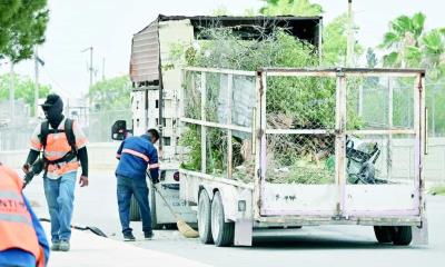 Reparten hidrantes y hielo a empleados