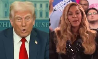 Trump pide investigar a artistas que apoyaron a Kamala Harris